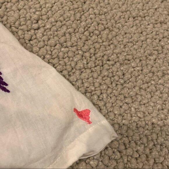 Pink Chicken Embroidered Marabelle Top - 12m - Picture 5 of 7